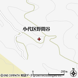 兵庫県美方郡香美町小代区野間谷223周辺の地図