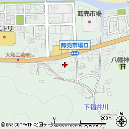 京都府舞鶴市下福井393周辺の地図