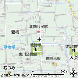 岐阜県岐阜市西改田夏梅124周辺の地図