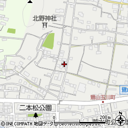 岐阜県岐阜市鷺山1646周辺の地図