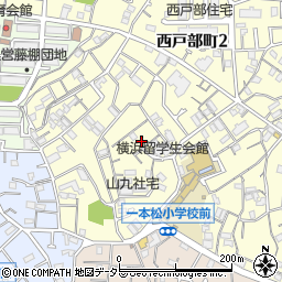 神奈川県横浜市西区西戸部町2丁目207-18周辺の地図