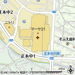 イオン薬局岐阜店周辺の地図