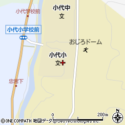 兵庫県美方郡香美町小代区實山81周辺の地図