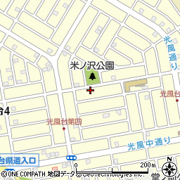 千葉県市原市光風台3丁目418周辺の地図