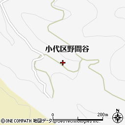 兵庫県美方郡香美町小代区野間谷183周辺の地図