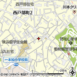 浅治荘周辺の地図