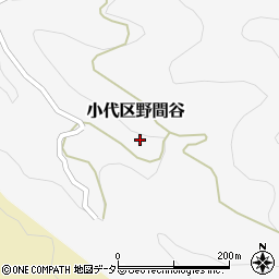 兵庫県美方郡香美町小代区野間谷210周辺の地図