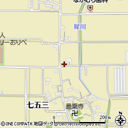 岐阜県本巣市七五三135-8周辺の地図