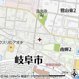 岐阜県岐阜市鷺山470周辺の地図