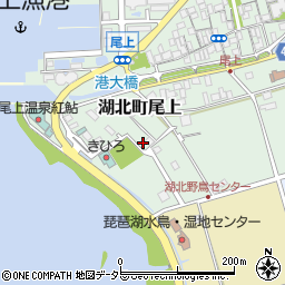 滋賀県長浜市湖北町尾上286周辺の地図