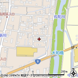鳥取県米子市淀江町佐陀982-17周辺の地図