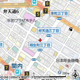 神奈川県横浜市中区太田町周辺の地図