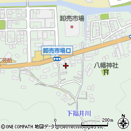 京都府舞鶴市下福井周辺の地図