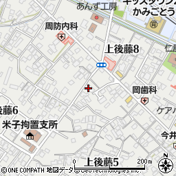 鳥取県米子市上後藤5丁目14-8周辺の地図