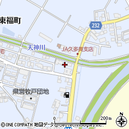 島根県出雲市東福町171周辺の地図