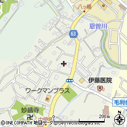 神奈川県厚木市愛名68周辺の地図