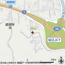島根県松江市東津田町2296-77周辺の地図