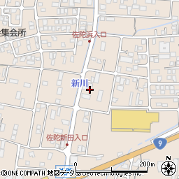 鳥取県米子市淀江町佐陀2040-10周辺の地図