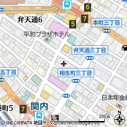 ラパウザ馬車道店周辺の地図