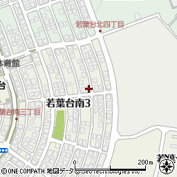 鳥取県鳥取市若葉台南3丁目15-30周辺の地図