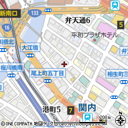 Ｐ・ＪＡＰＡＮ関内ビル周辺の地図