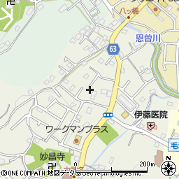 神奈川県厚木市愛名71-3周辺の地図
