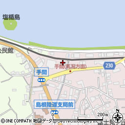 ローソン・ポプラ松江馬潟店周辺の地図