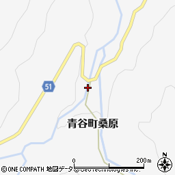 鳥取県鳥取市青谷町桑原周辺の地図