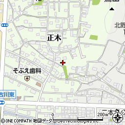 岐阜県岐阜市正木1366周辺の地図