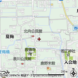 岐阜県岐阜市西改田夏梅133周辺の地図