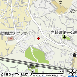 神奈川県横浜市保土ケ谷区岩崎町28-15周辺の地図