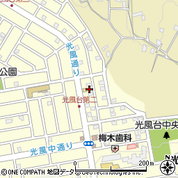 千葉県市原市光風台2丁目231周辺の地図