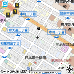 関内桜通パーキングチケット周辺の地図