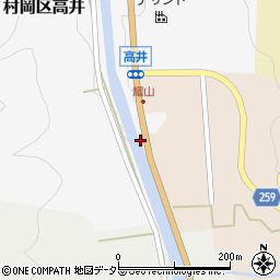 兵庫県美方郡香美町村岡区耀山4周辺の地図