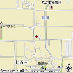 岐阜県本巣市七五三135-7周辺の地図