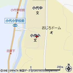 香美町立小代小学校周辺の地図