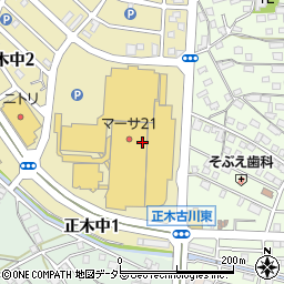 宝石・時計の千賀　正木店周辺の地図
