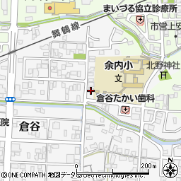 京都府舞鶴市倉谷43周辺の地図