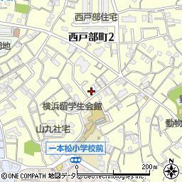 神奈川県横浜市西区西戸部町2丁目204周辺の地図