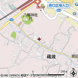 千葉県袖ケ浦市蔵波69周辺の地図