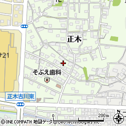 岐阜県岐阜市正木1353周辺の地図