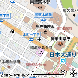 スギドラッグ日本大通り店周辺の地図