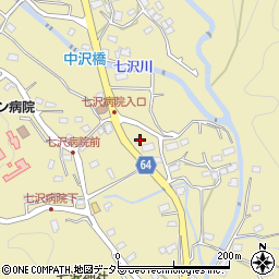 神奈川県厚木市七沢1336-6周辺の地図