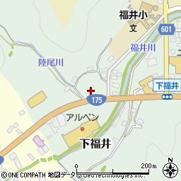 京都府舞鶴市下福井677周辺の地図