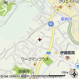 神奈川県厚木市愛名71-4周辺の地図