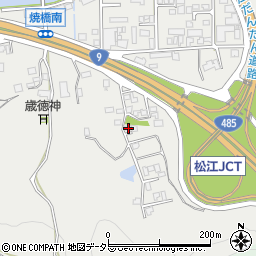 島根県松江市東津田町2296-74周辺の地図