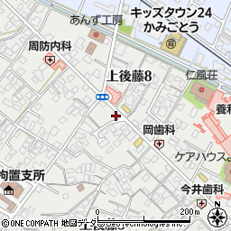 鳥取県米子市上後藤5丁目14-19周辺の地図