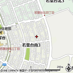 鳥取県鳥取市若葉台南3丁目15-3周辺の地図