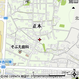 岐阜県岐阜市正木1367周辺の地図