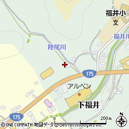 京都府舞鶴市下福井726周辺の地図